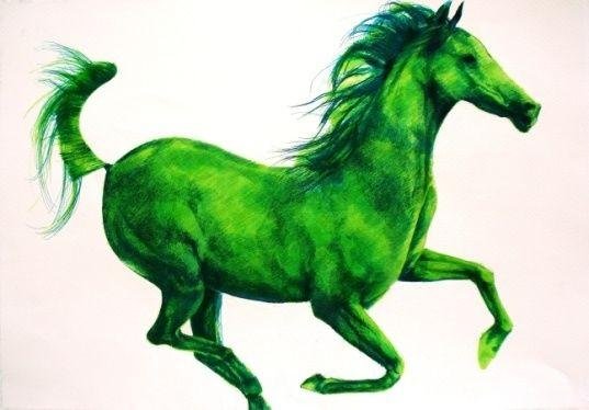 5110 2 - Dream About A Green Horse – Analysis and Explanation