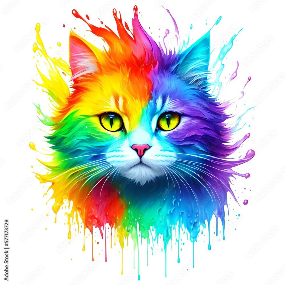 M53qo6 - Dream About Rainbow Cat – Exploring the Meaning