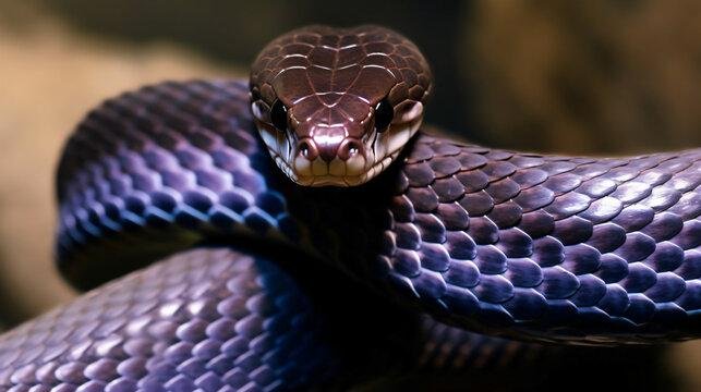 QmcTpK - Dream About A Violet Snake – Causes and Interpretations