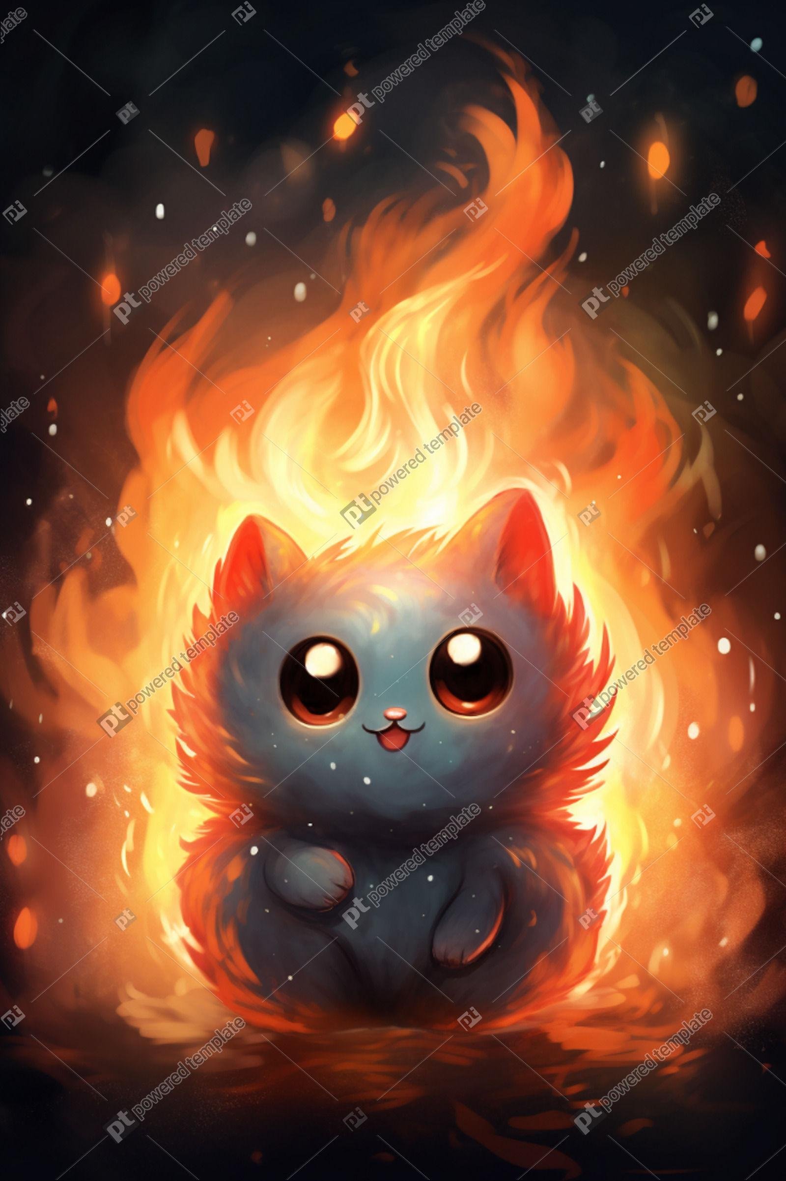 de h 1 - Dream About Cat On Fire – Spiritual and Psychological Insights