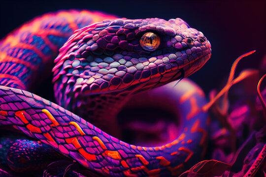 r3JQhC - Dream About A Violet Snake – Causes and Interpretations